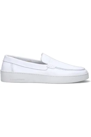 HARMONT&BLAINE Sneaker uomo bianca in pelle