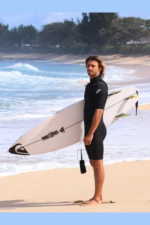 Quiksilver 2/2mm Everyday Sessions - Muta Estiva a Maniche Corte con Zip sul Petto da Uomo