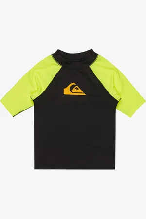 Quiksilver Everyday - Maglietta da Surf UPF 50 a Maniche Corte da Ragazzo 2-7