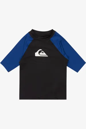 Quiksilver Everyday - Maglietta da Surf UPF 50 a Maniche Corte da Ragazzo 2-7