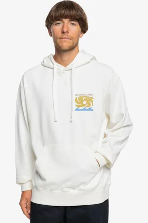 Quiksilver Garment Dye - Pullover con cappuccio da Uomo