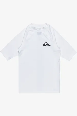 Quiksilver Everyday - Maglietta da Surf UPF 50 a Maniche Corte da Ragazzo 8-16