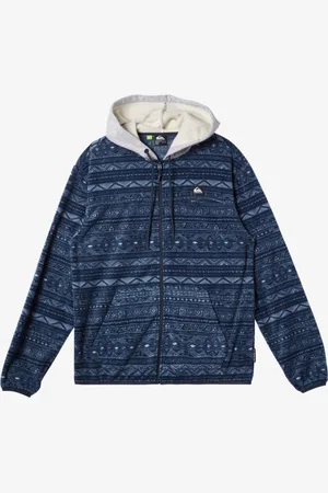 Quiksilver Surf Days - Felpa con cappuccio e zip da Uomo