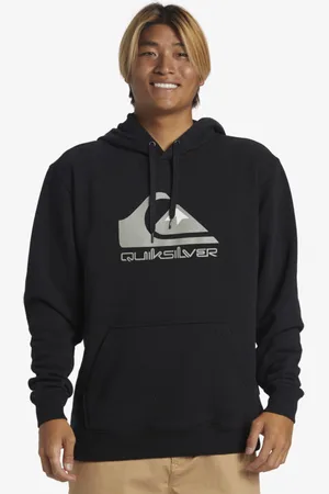 Quiksilver Big Logo - Pullover con cappuccio da Uomo