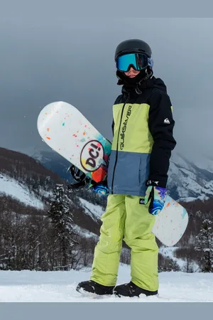 Quiksilver Side Hit - Giacca da Snowboard da Ragazzo 4-16