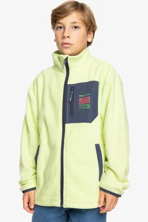 Quiksilver Ice Fields - Felpa con zip da Ragazzo 8-16