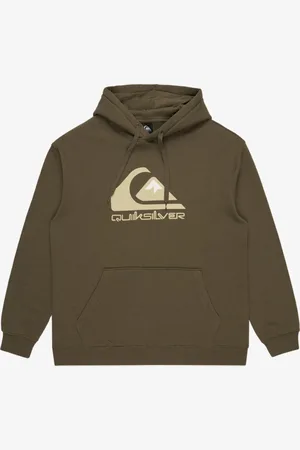 Quiksilver Big Logo - Pullover con cappuccio da Uomo