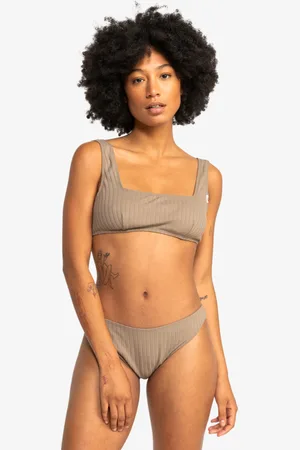 Quiksilver UNI Dark Roy - Mutandina bikini con copertura succinta da Donna