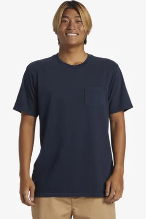 Quiksilver Saltwater - Maglietta con tasca da Uomo