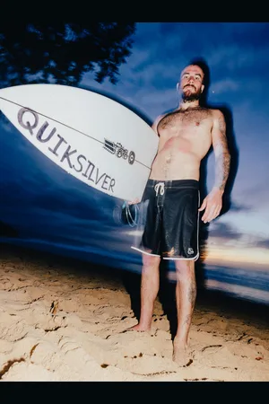 Quiksilver Original Scallop 18" - Boardshort da Uomo