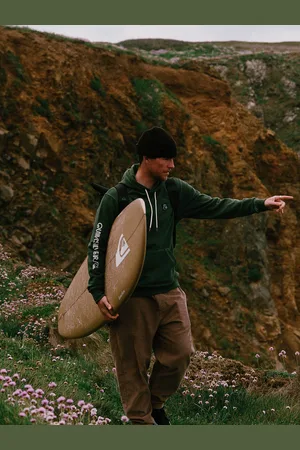 Quiksilver The Original - Felpa con cappuccio da Uomo
