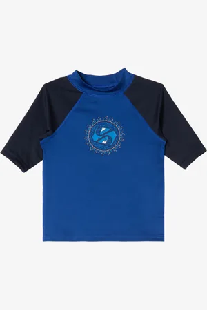 Quiksilver Everyday - Maglietta da Surf UPF 50 a Maniche Corte da Ragazzo 2-7