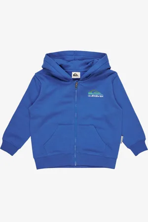 Quiksilver Graphic - Felpa con cappuccio e zip da Ragazzo 2-7