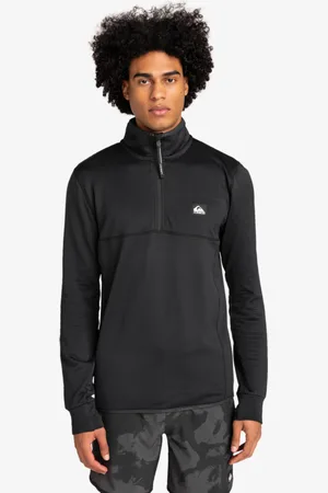 Quiksilver Steep Point - Maglia primo strato con mezza cerniera da Uomo