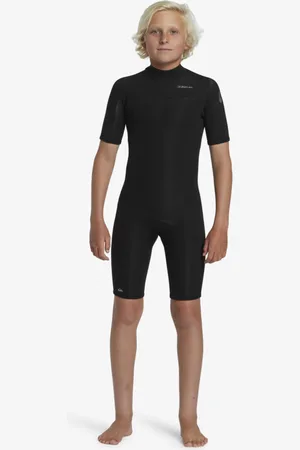 Quiksilver 2/2mm Everyday Sessions - Muta estiva a maniche corte con zip posteriore da Ragazzo