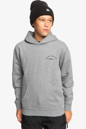 Quiksilver Big Logo - Felpa pullover da Ragazzo 8-16