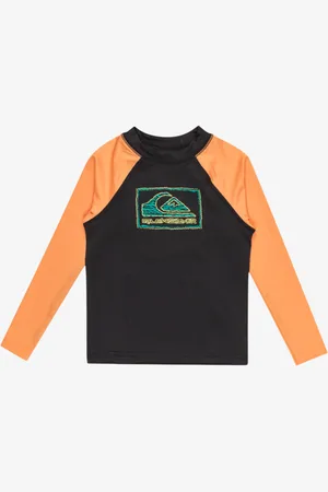 Quiksilver Everyday - Maglietta da Surf UPF 50 a Maniche Lunghe da Ragazzo 2-7