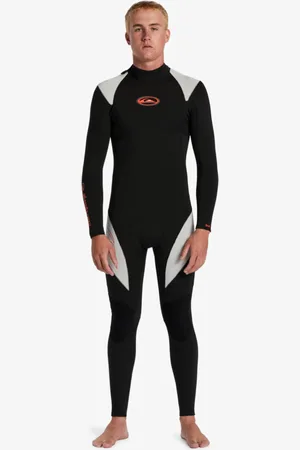 Quiksilver 4/3mm Everyday Saturn - Muta con zip posteriore da Uomo