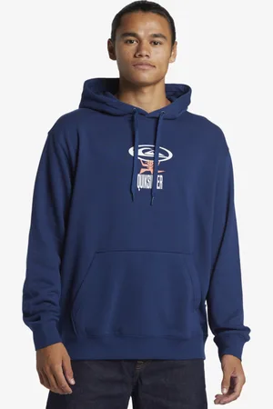Quiksilver Graphic - Pullover con cappuccio da Uomo