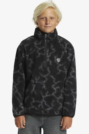 Quiksilver Mercury - Pile con mezza cerniera da ragazzo 8-16