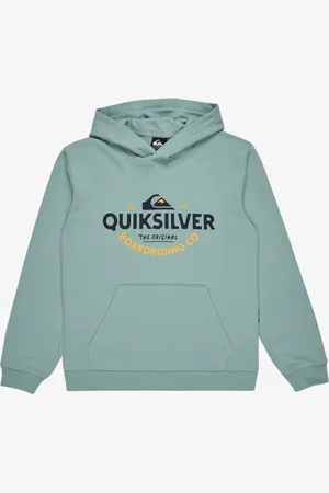Quiksilver Typed Out - Pullover con cappuccio da Ragazzo 8-16