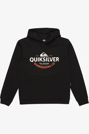 Quiksilver Typed Out - Pullover con cappuccio da Ragazzo 8-16