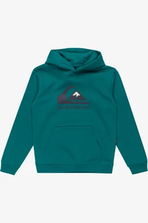 Quiksilver Big Logo - Pullover con cappuccio da Ragazzo 8-16
