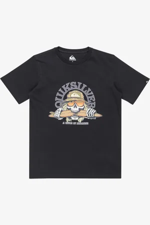 Quiksilver Ev Skull Feast - Maglietta a maniche corte da Ragazzo 8-16