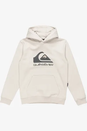 Quiksilver Big Logo - Pullover con cappuccio da Ragazzo 8-16