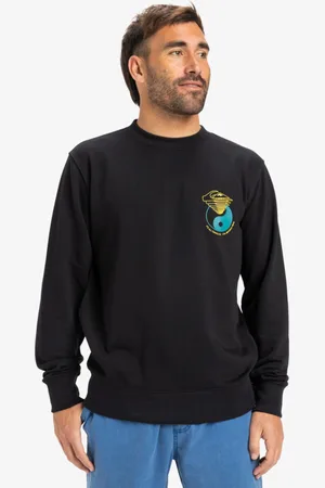 Quiksilver Graphic - Felpa girocollo da Uomo