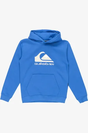 Quiksilver Big Logo - Pullover con cappuccio da Ragazzo 8-16