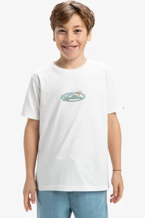 Quiksilver Evo Nature Magic - Maglietta a maniche corte da Ragazzo 8-16