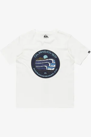 Quiksilver Evo Three Seas - Maglietta a maniche corte da Ragazzo 8-16