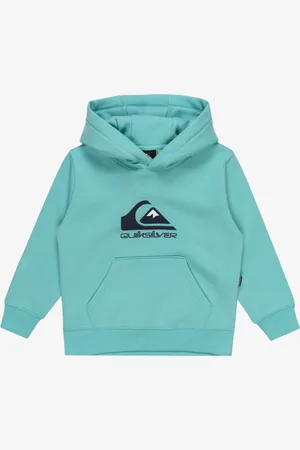 Quiksilver Big Logo - Pullover con cappuccio da Ragazzo 2-7