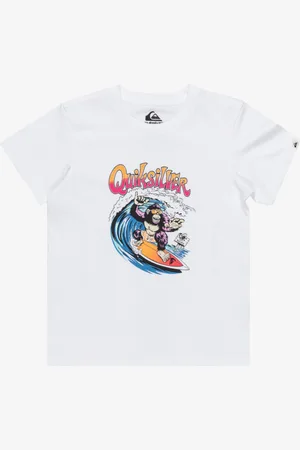 Quiksilver Kong Story - Maglietta a maniche corte da Ragazzo 2-7