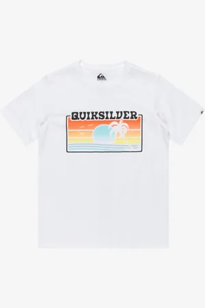 Quiksilver Ev Sun Faded - Maglietta a maniche corte da Ragazzo 8-16