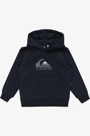 Quiksilver Big Logo - Pullover con cappuccio da Ragazzo 2-7