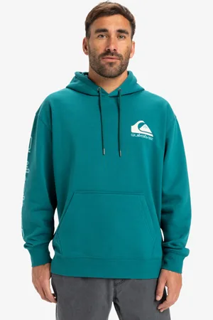 Quiksilver Omni Logo - Pullover con cappuccio da Uomo