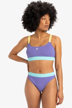Quiksilver Hi Cut - Mutandina bikini a vita media da Donna