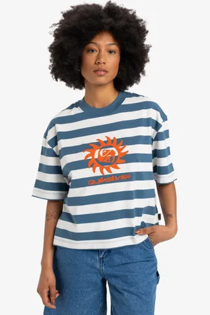 Quiksilver Boyfriend - Maglietta a maniche corte da Donna