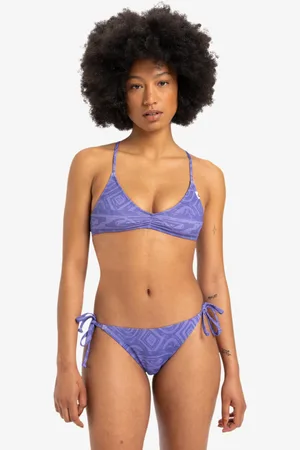 Quiksilver Clickity Clack - Mutandina bikini con copertura media da Donna
