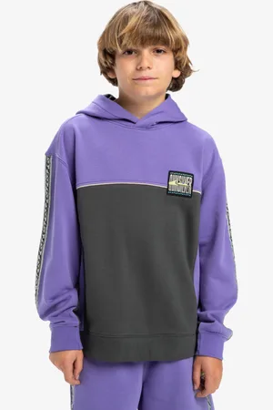 Quiksilver Global Heat - Pullover con cappuccio da Ragazzo 8-16