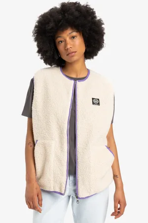 Quiksilver Reversible - Smanicato in pile da Donna