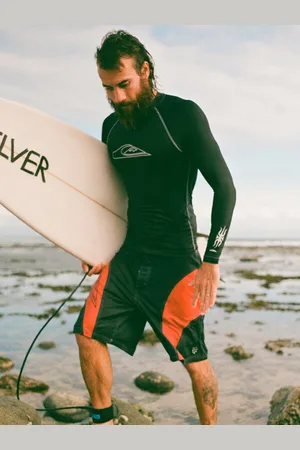 Quiksilver Mercury - Maglietta da surf UPF 50 a maniche lunghe da Uomo