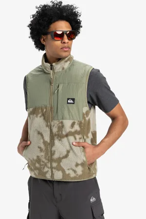 Quiksilver Clean Coast Gilet - Felpa con cerniera integrale da Uomo