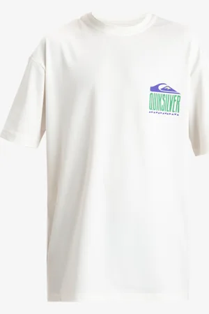Quiksilver Everyday Surf - Maglietta da Surf UPF 50 a Maniche Corte da Ragazzo 8-16