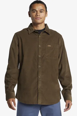 Quiksilver Smoke Trail - Camicia di velluto da Uomo