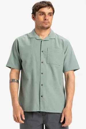 Quiksilver Heartbeat - Camicia a maniche corte da Uomo