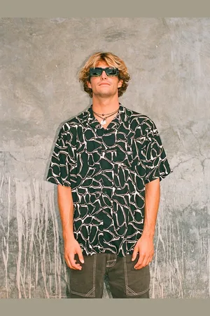Quiksilver Mercury Chrome - Camicia a maniche corte da Uomo