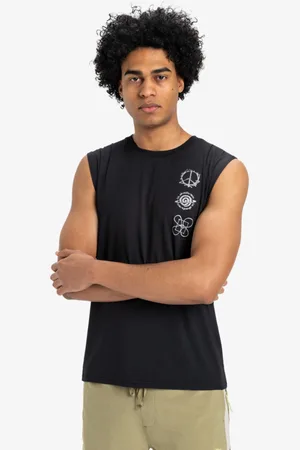 Quiksilver Lap Time - Canotta smanicata da Uomo